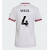 Liverpool Virgil van Dijk #4 Borta matchtröja Dam 2026-27 Kortärmad Billigt Liverpool Virgil van Dijk #4 Borta matchtröja Dam 2026-27 Kortärmad Billigt